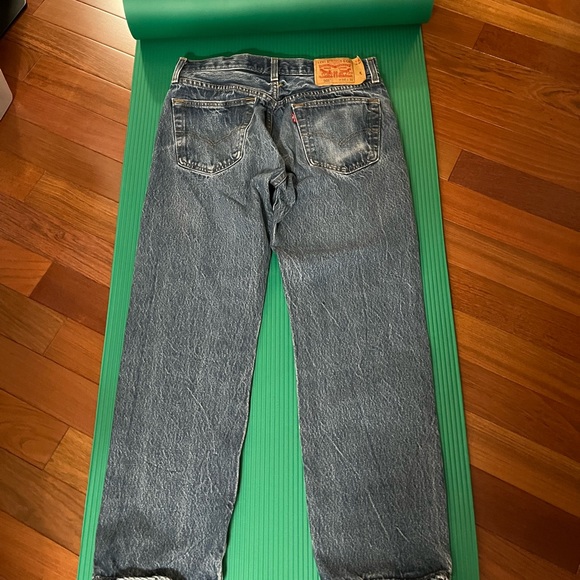 Men’s Levi’s 501 34x31 button fly straight leg jeans. Excellent condition. - Picture 5 of 5